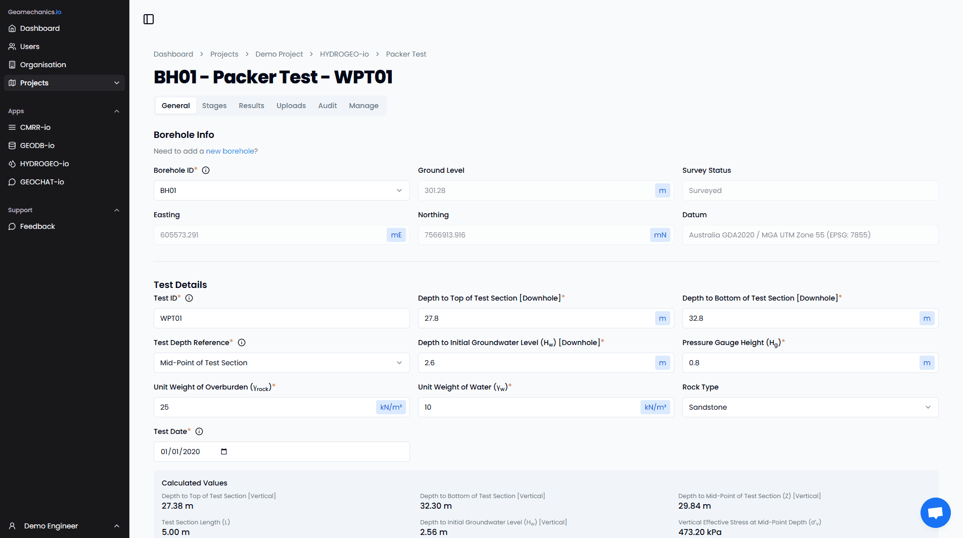 Add Test Data